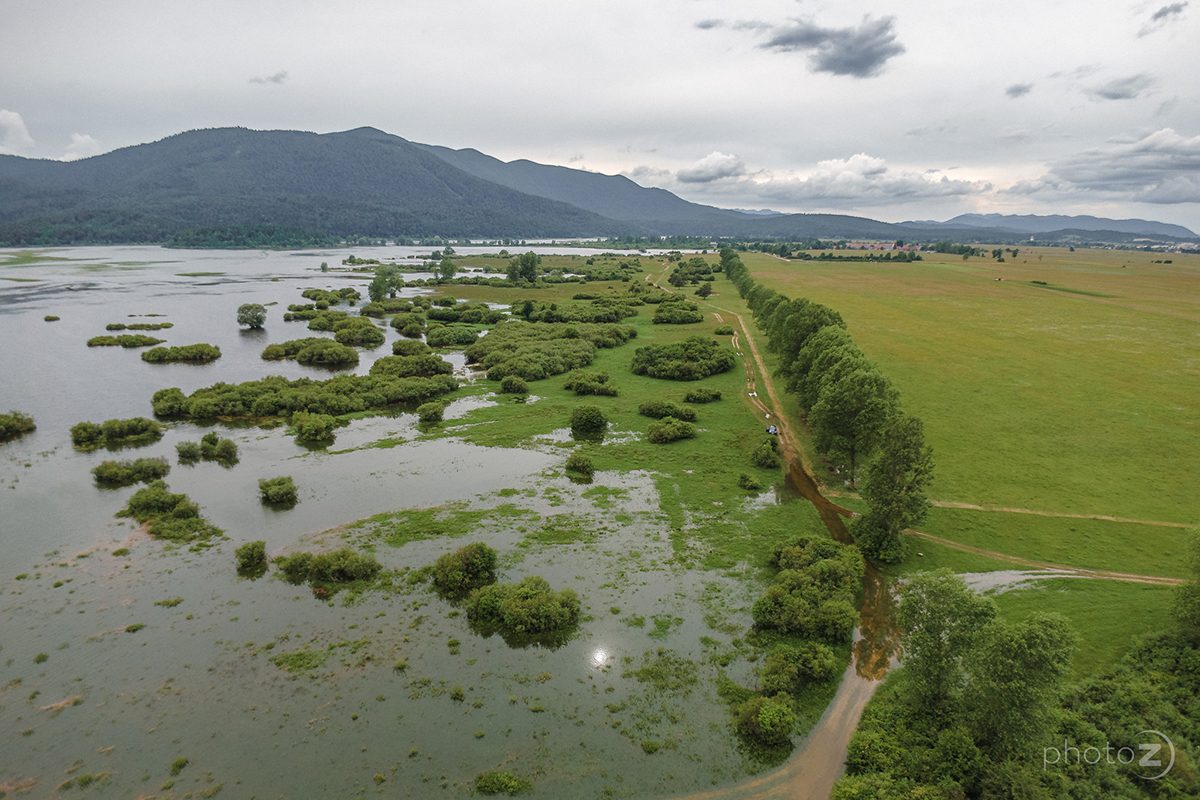Pomlad na Cerkniškem jezeru
